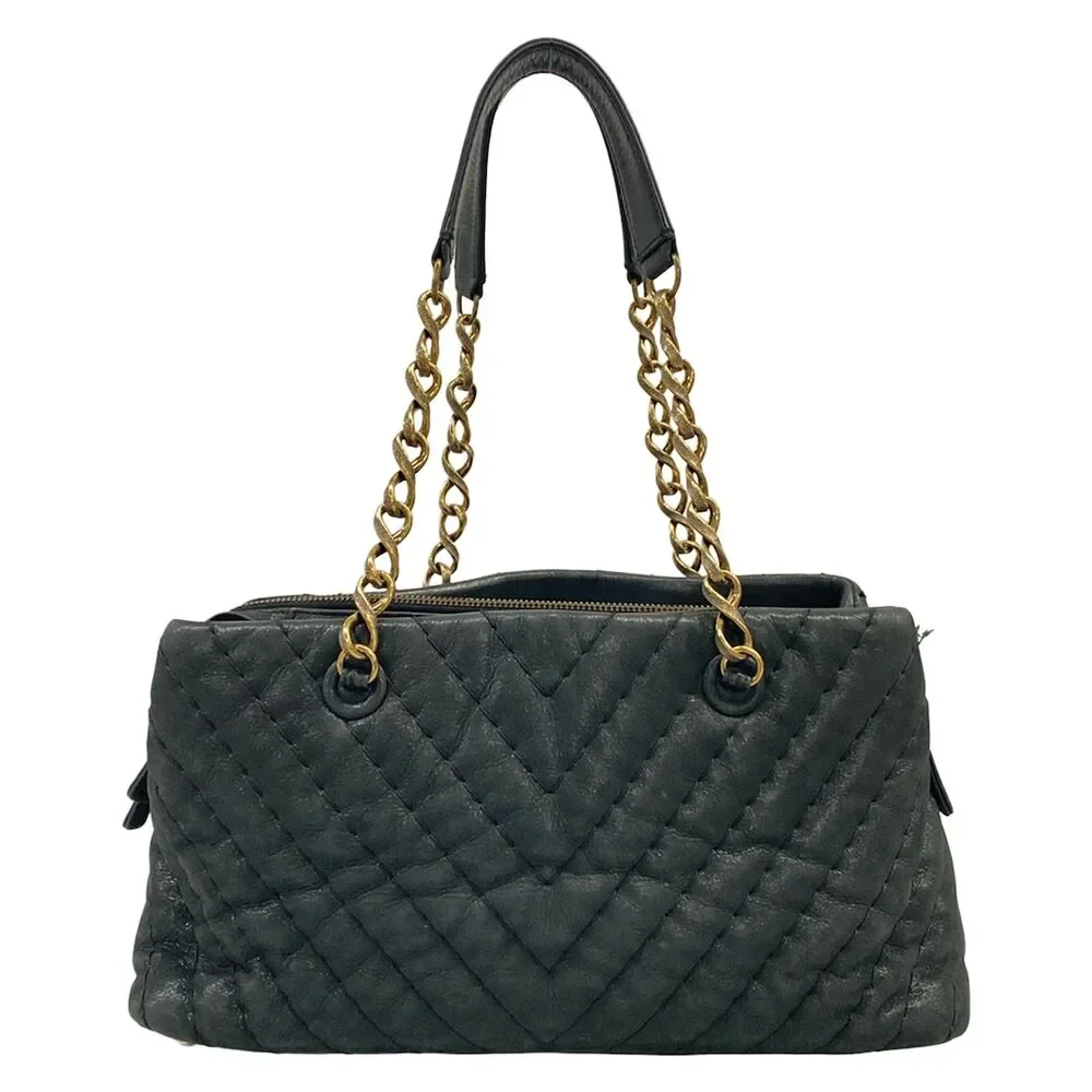 Chanel V Stitch (Chevron) Tote Bag